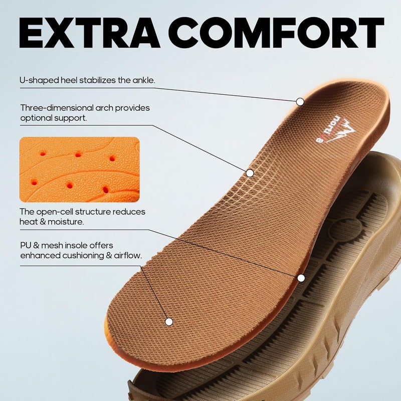 NORTIV 8 Men's Tactical Hiking Lightweight Cushion Sole for Work All Day Side Zipper Motorcycle Combat Military Boot Arch Support 8 Inches Terrascope - Image 5